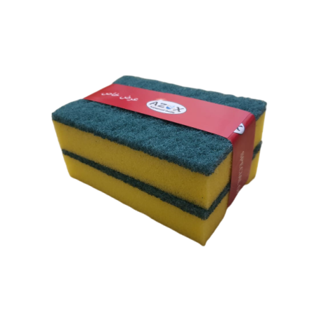 Dishwashing Sponge with scrubber Small (2pcs/Pack)