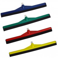 Floor Squeegee Plastic Double Rubber 55cm