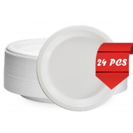Round Plates - 24pcs - 9"