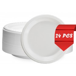 Round Plates - 24pcs - 9"