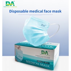 DA Medical Face Masks Blue - 50pcs