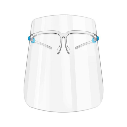 Face Shield Mask With Eye Glass