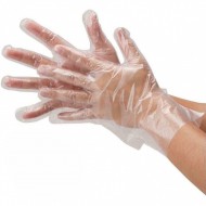Disposable Polyethylene Gloves (One Size, 100pcs)